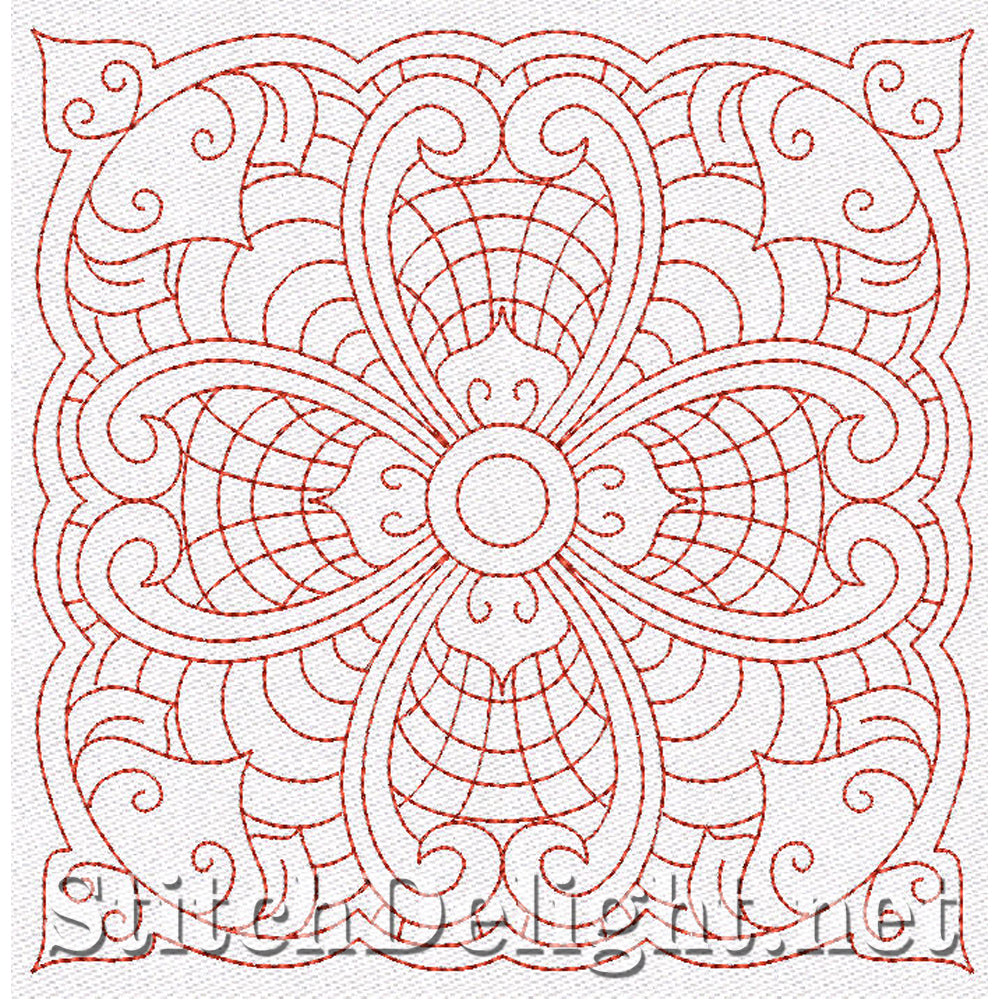 SD0641 Scroll Quiltblocks