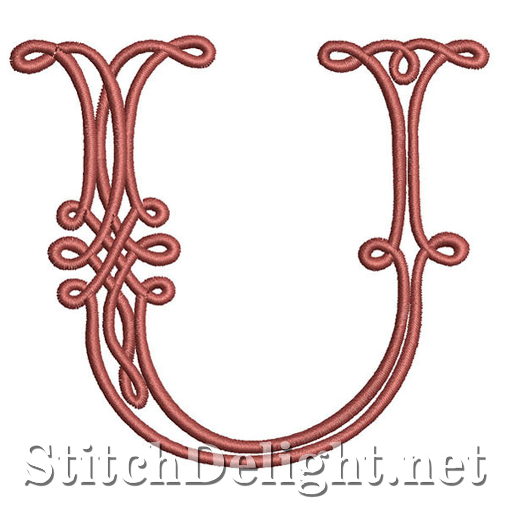 SDS1199 Keltisch lettertype U