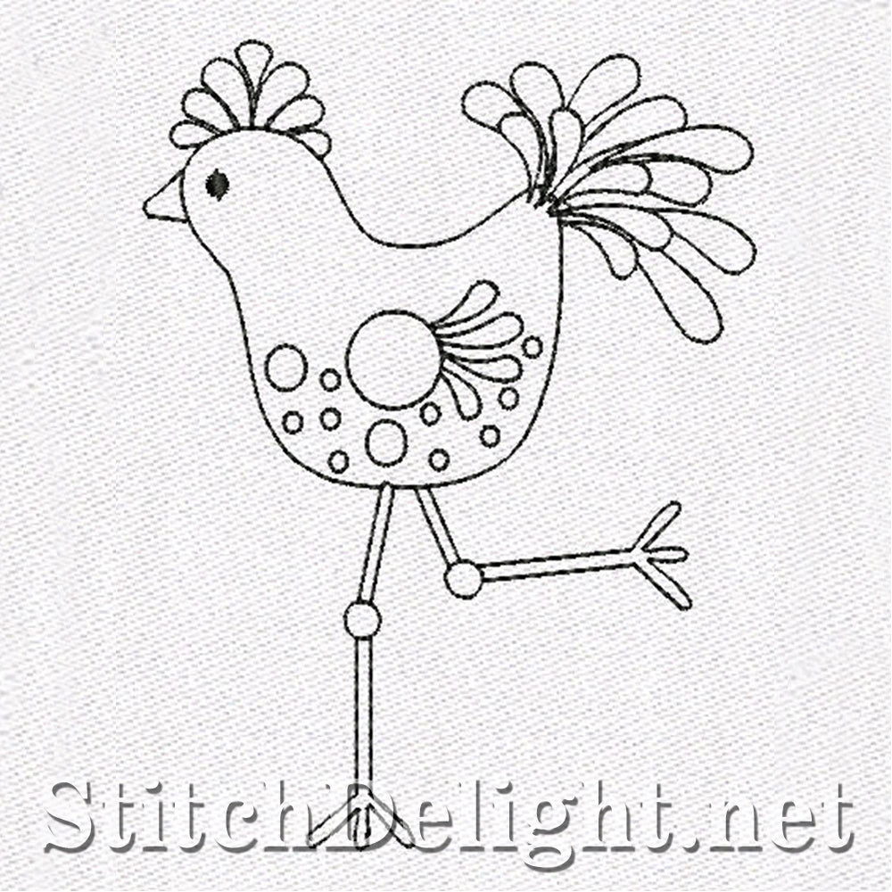 SD0663 Funky Chickens