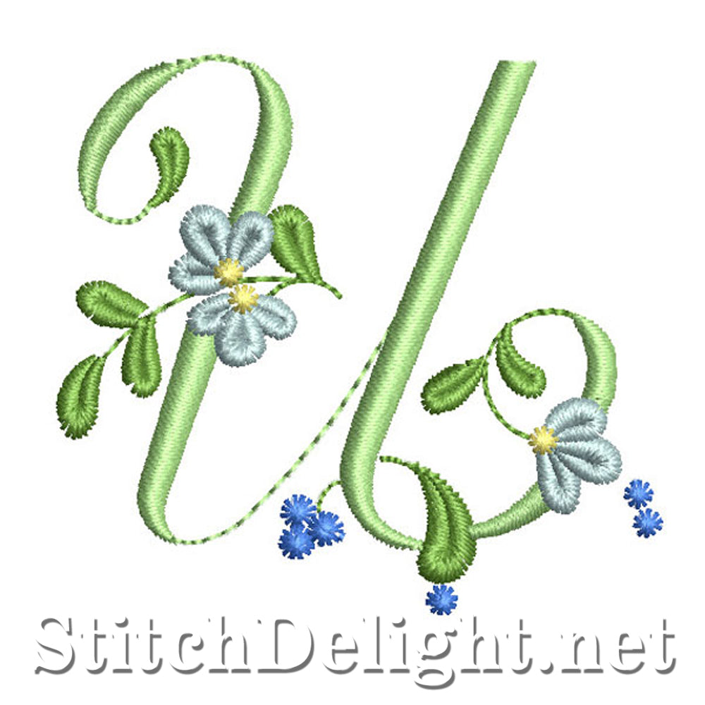 SDS0869 Vergeet me niet Lettertype U