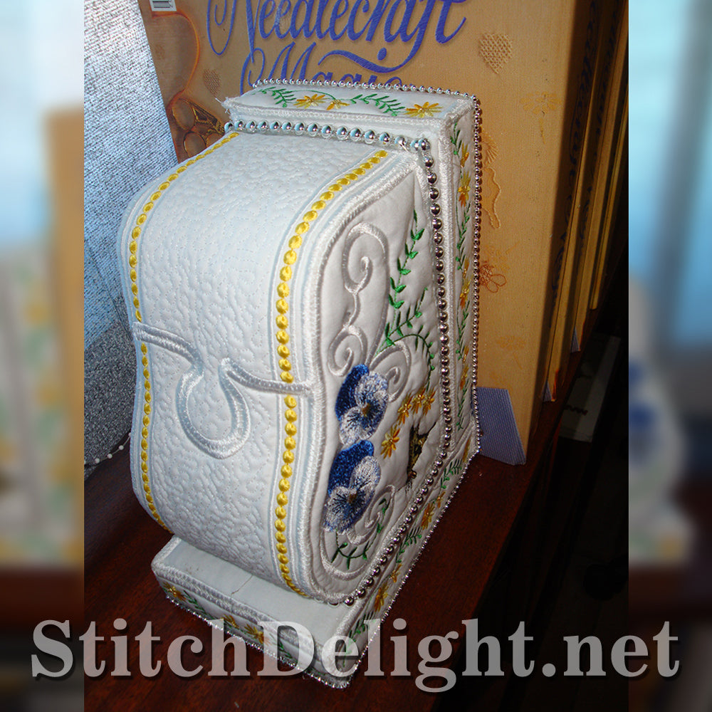 SD1143 Pansy Bookends