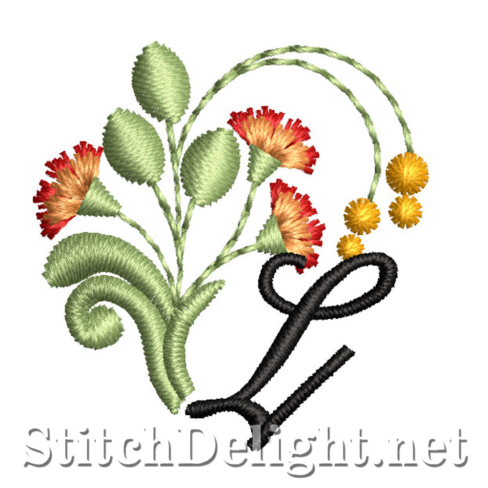 SDS1749 Flamboyant Font L