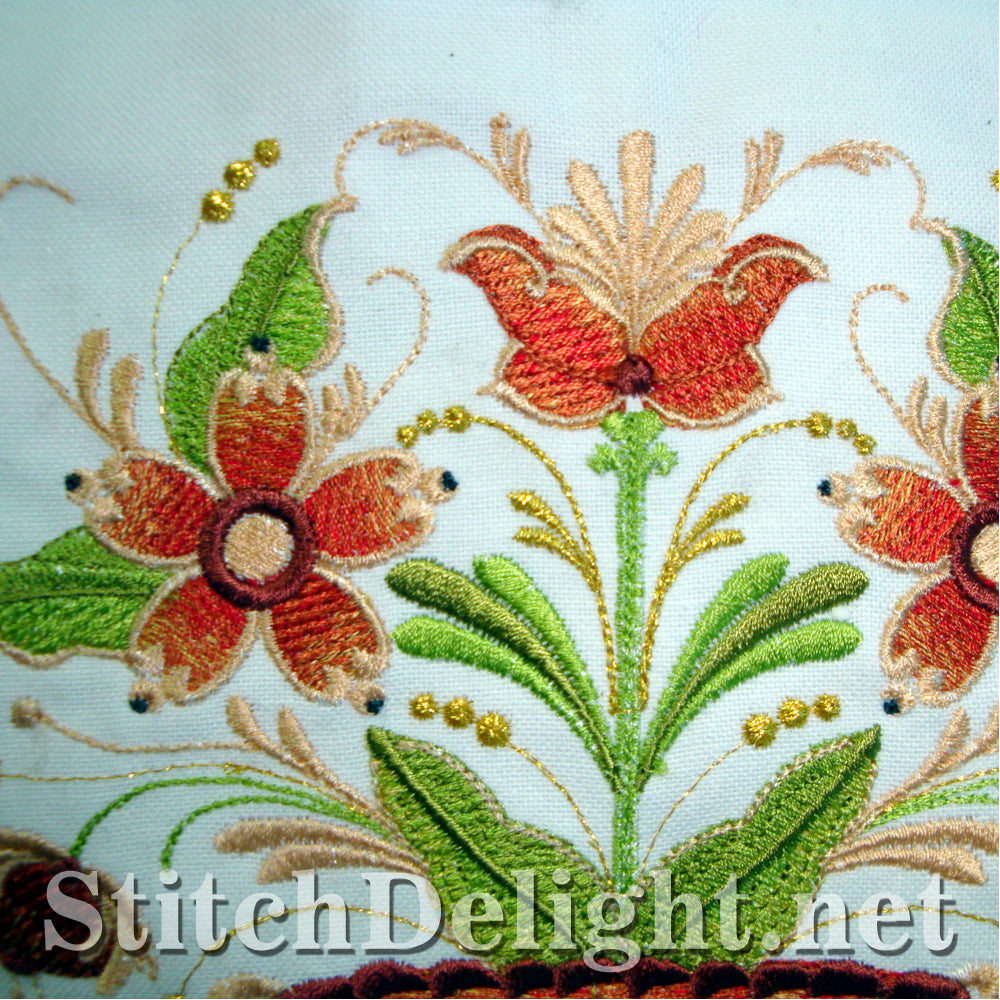 SD1135 Victorian Flower Basket