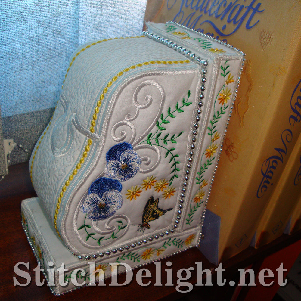 SD1143 Pansy Bookends