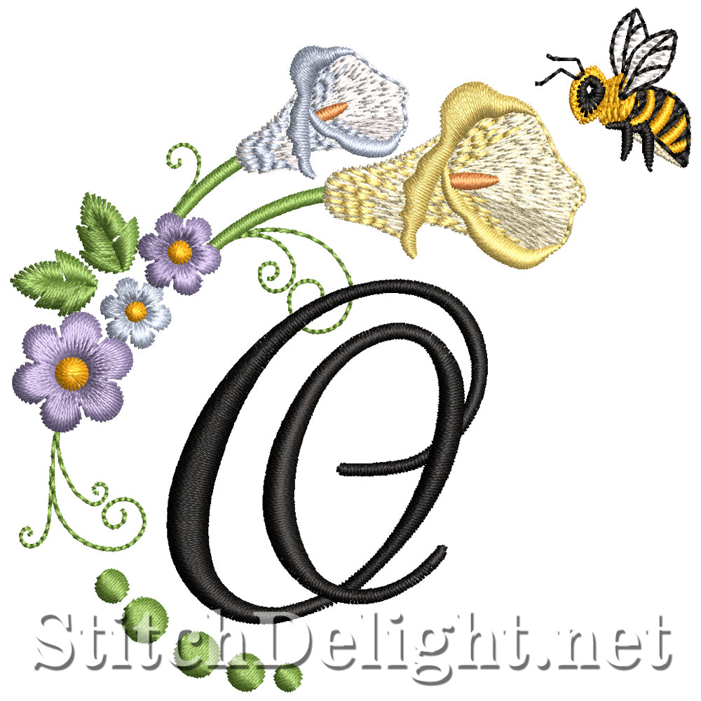 SDS2601 Spring Blossom Font O