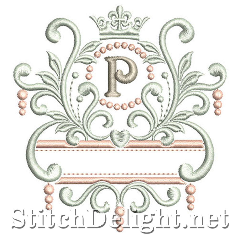 SDS1193 Elegant Royal Font P