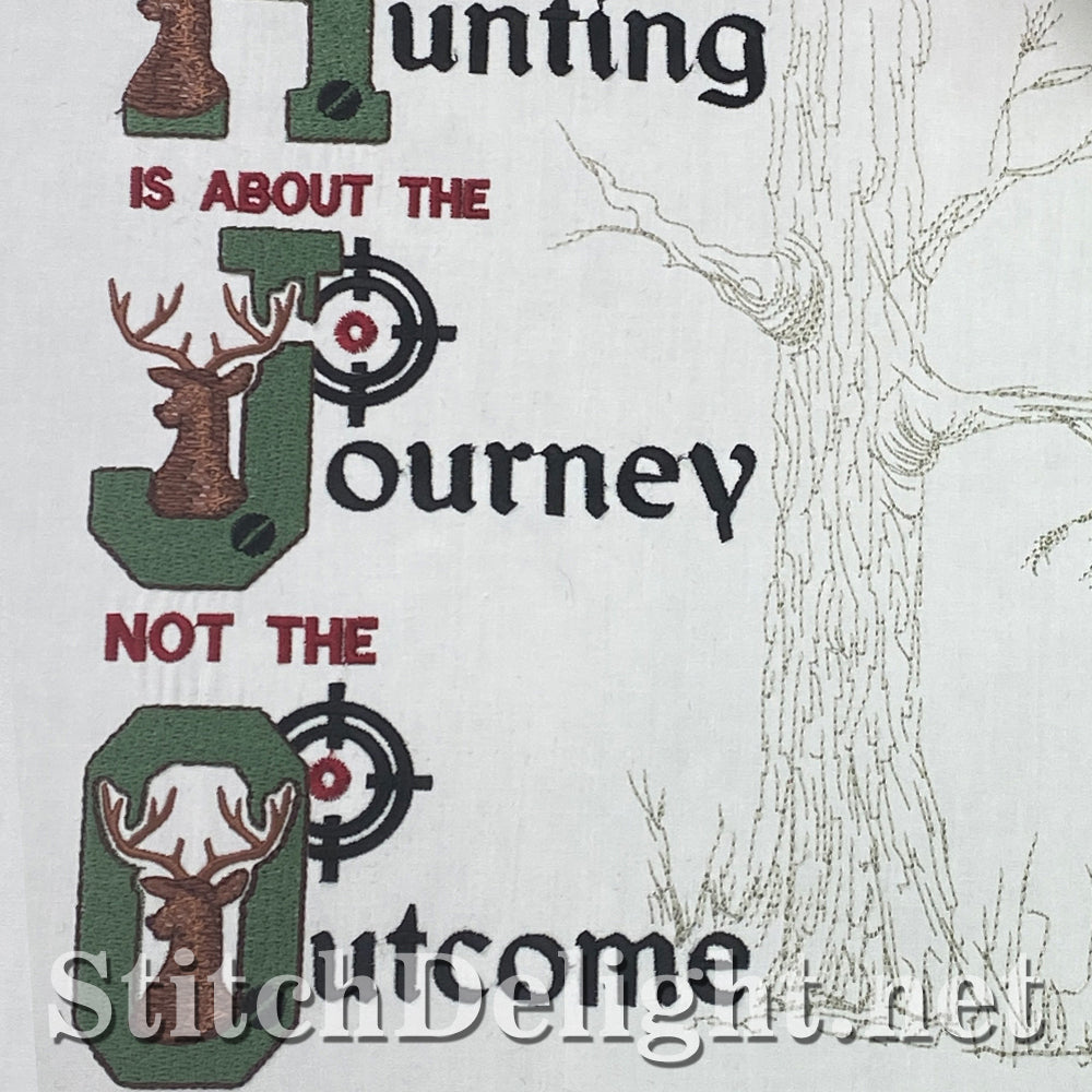 SDS1753 Hunting Inspirational Quote