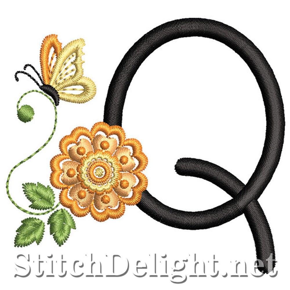 SDS1236 Sunset Bloom Font Q