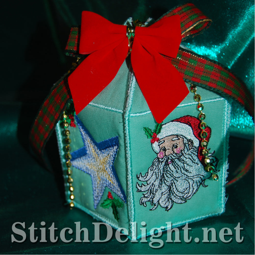 SD0901 Applique Christmas Gift Tags