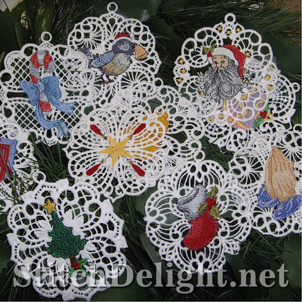 SD0628 Christmas Medallions