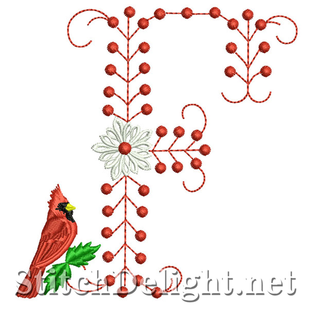 SDS1124 Christmas Font F