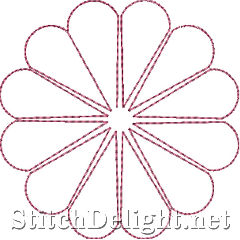 SDS0734 Feather Quilt Patterns