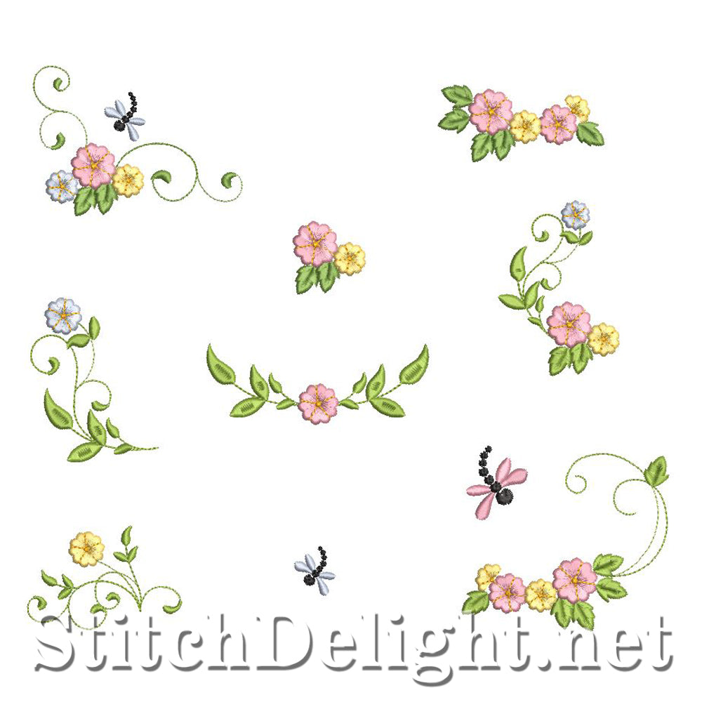 SDS0841 Dainty Flowers 5