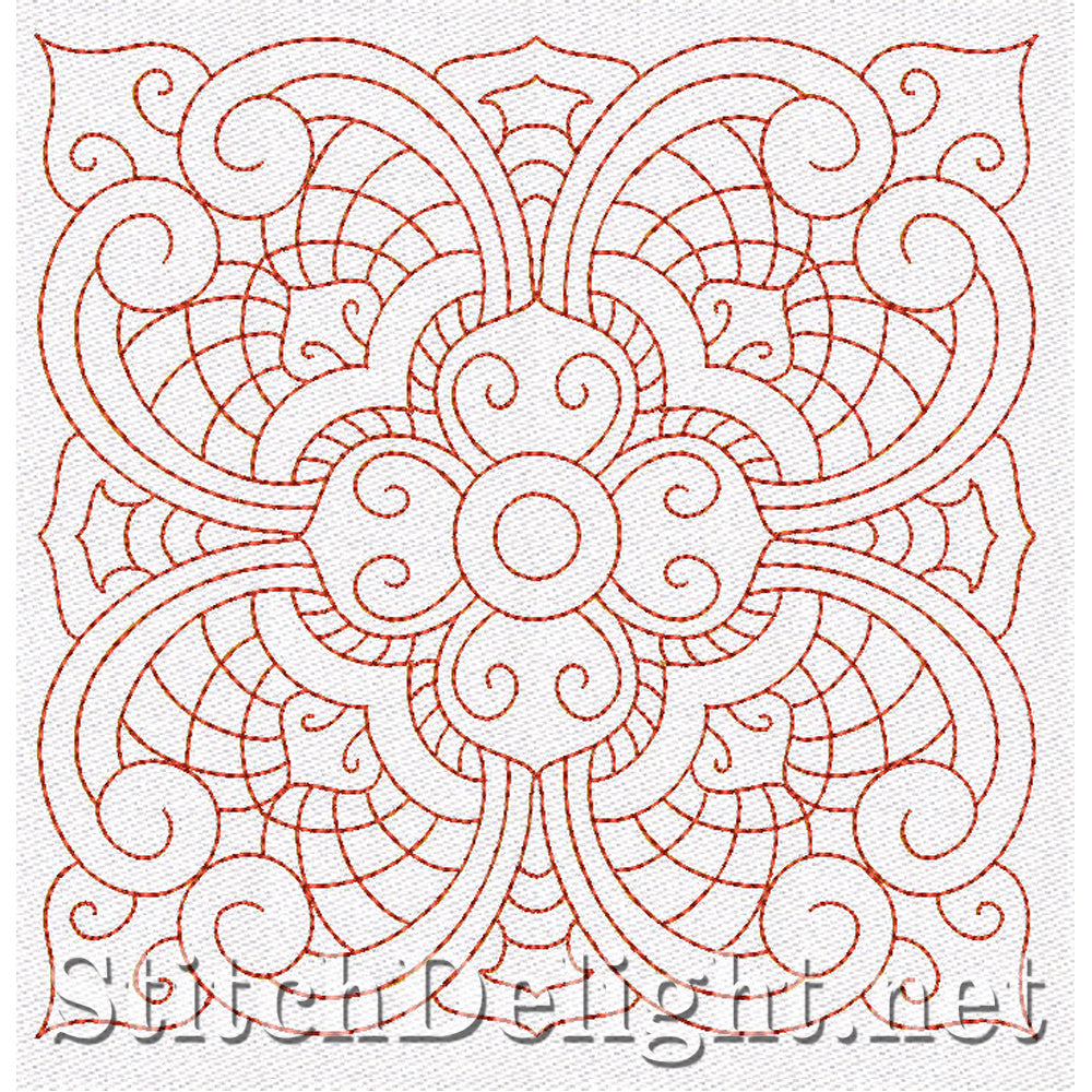 SD0641 Scroll Quiltblocks