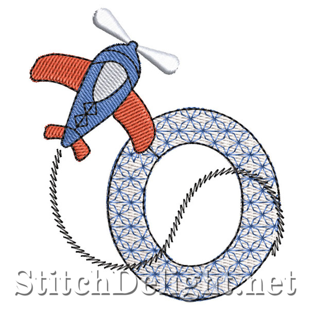 SDS1459 Air Show Font O