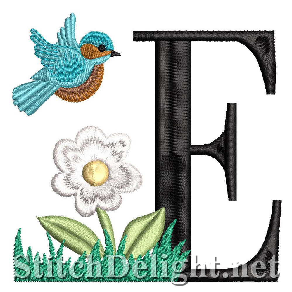 SDS1748 Spring Garden Font E