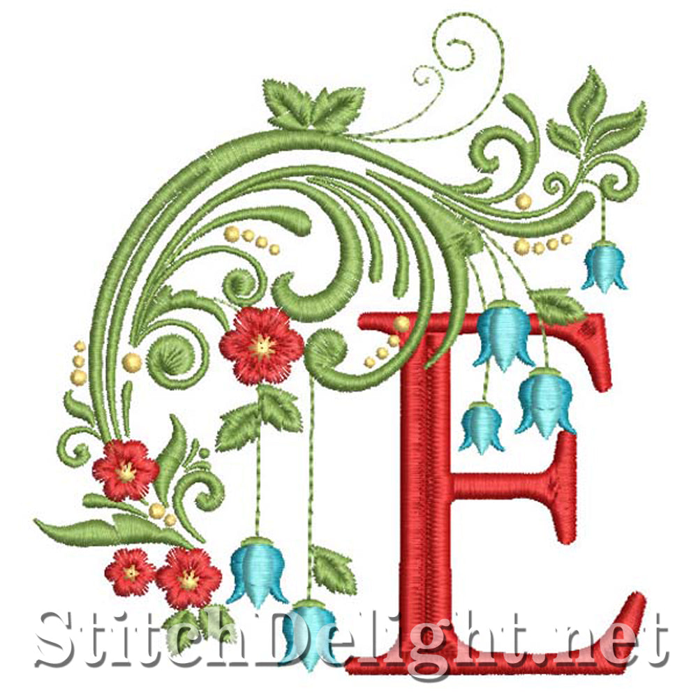 SDS1254 Blue Bell Font E
