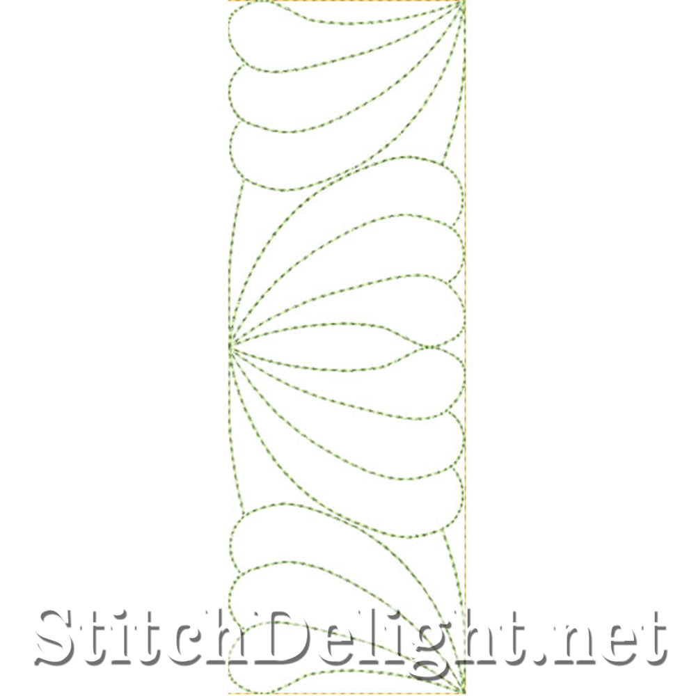 SDS0735 Sashing Feather Quilt Patronen