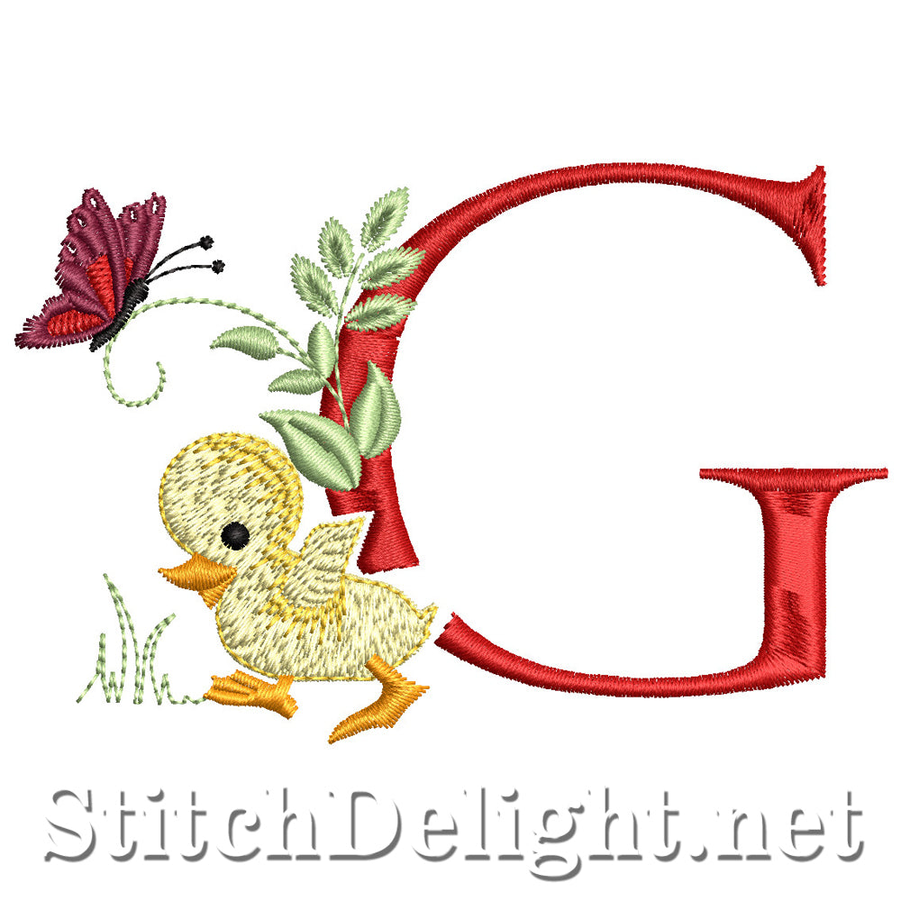 SDS1581 Little Duckie Font G