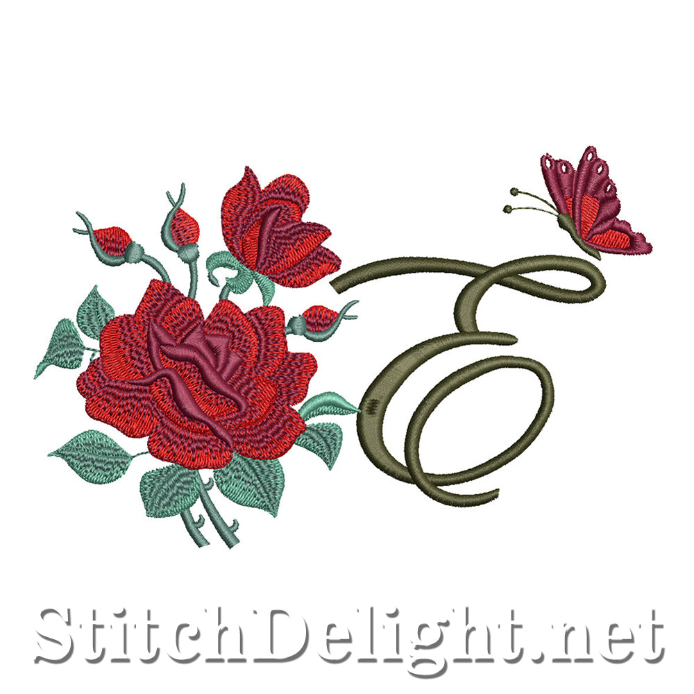 SDS1654 Beautiful Rose Font
