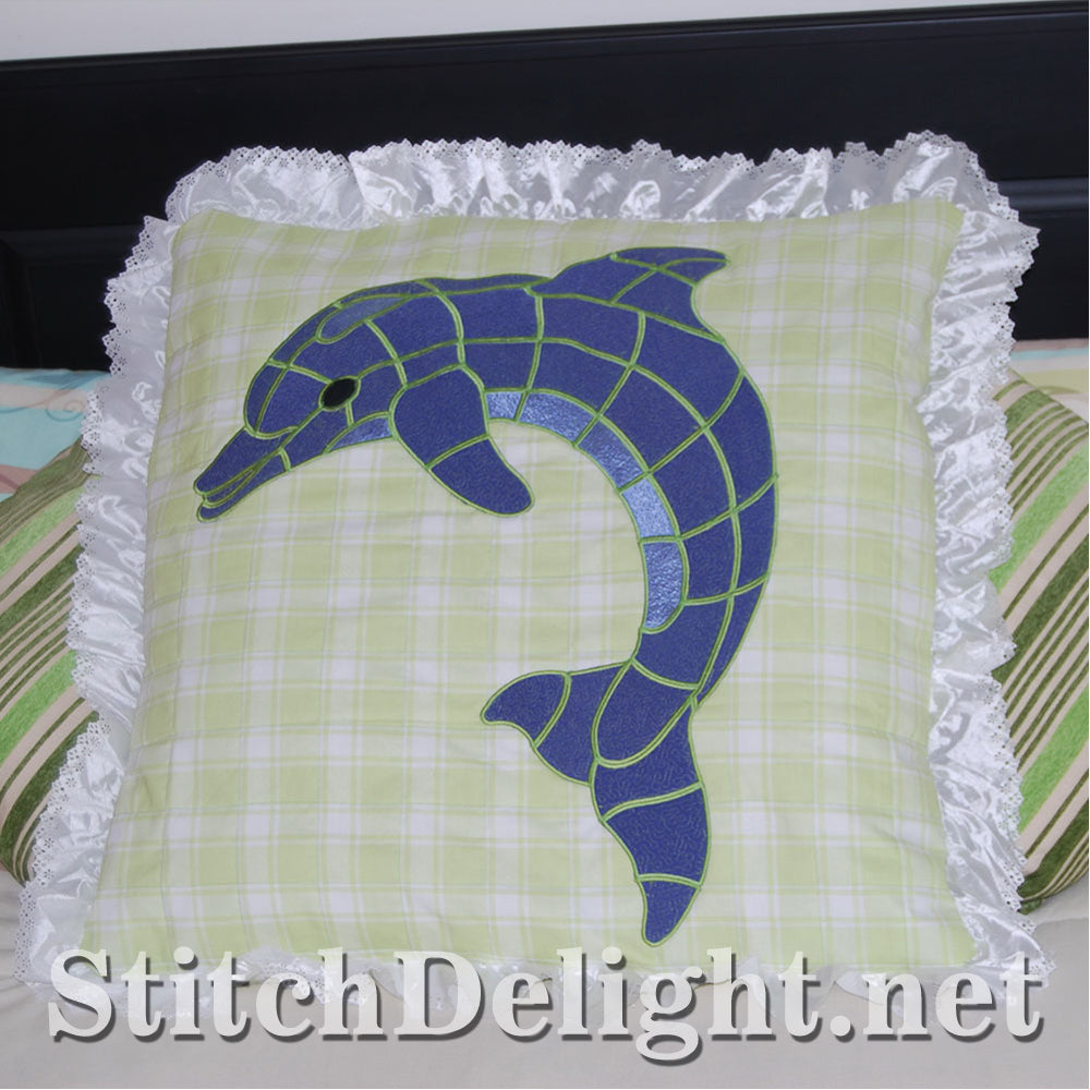 SD0899 Dolphin Mosaic
