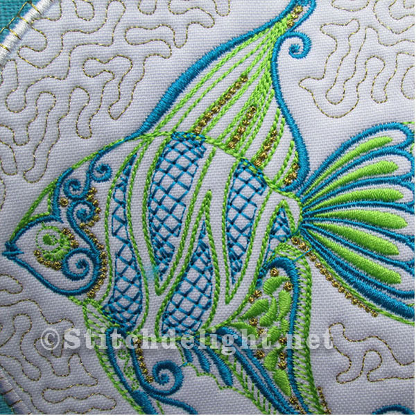SDS0543 Fish Quiltblock