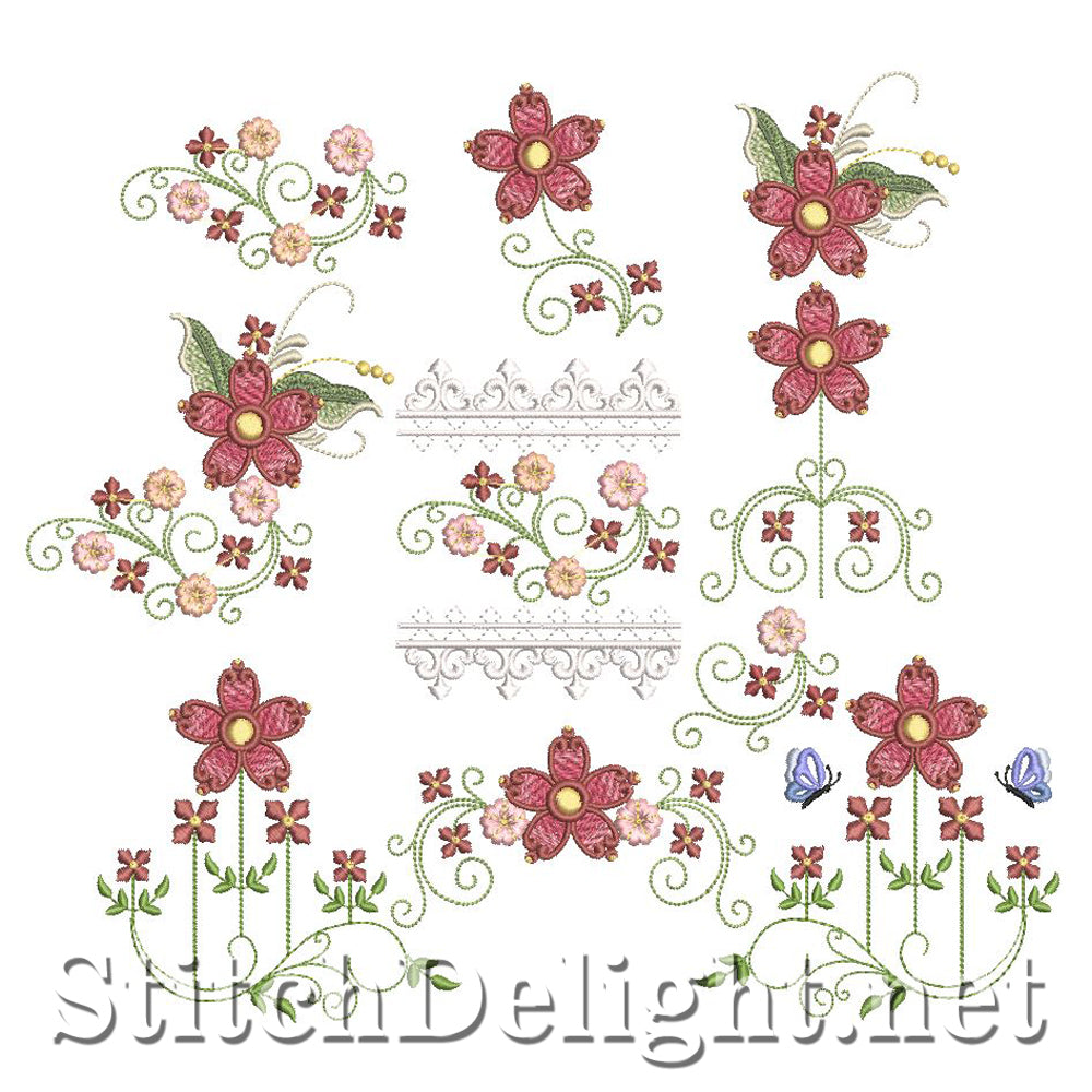 SDS1047 Dainty Flowers 69