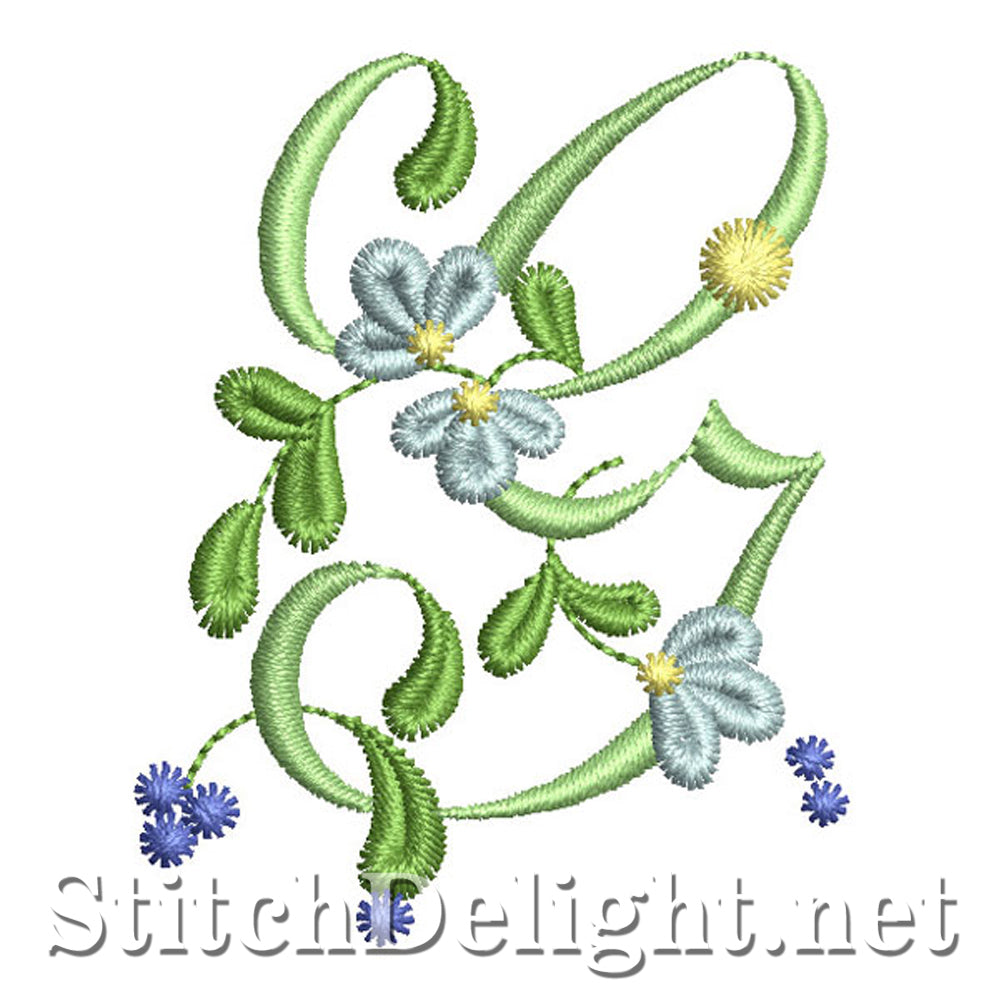 SDS0869 Vergeet me niet Lettertype G