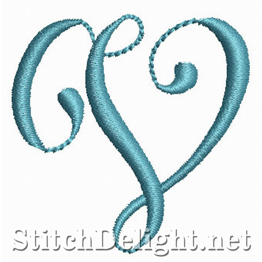 SDS0792 Ribbon Font V
