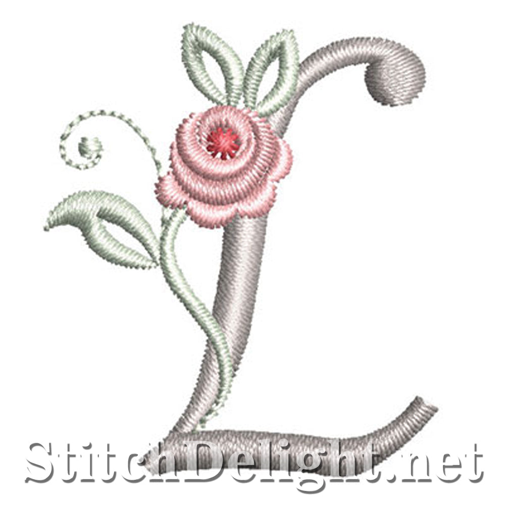 SDS1227 Antique Rose Font L