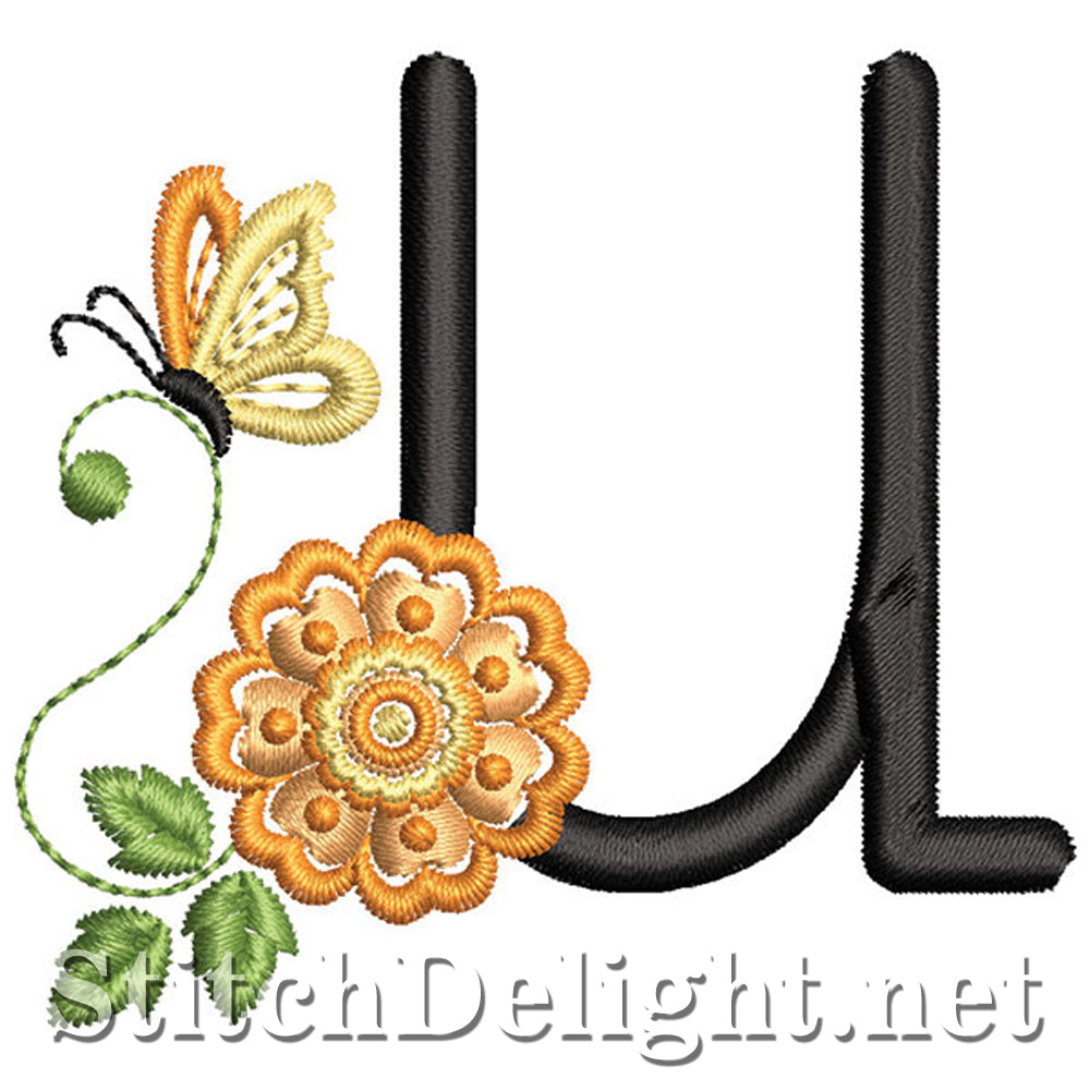 SDS1236 Sunset Bloom Font U