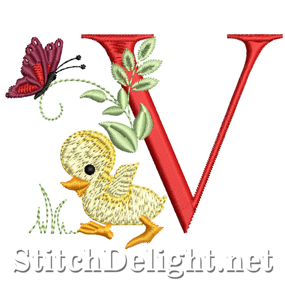 SDS1581 Little Duckie Font V