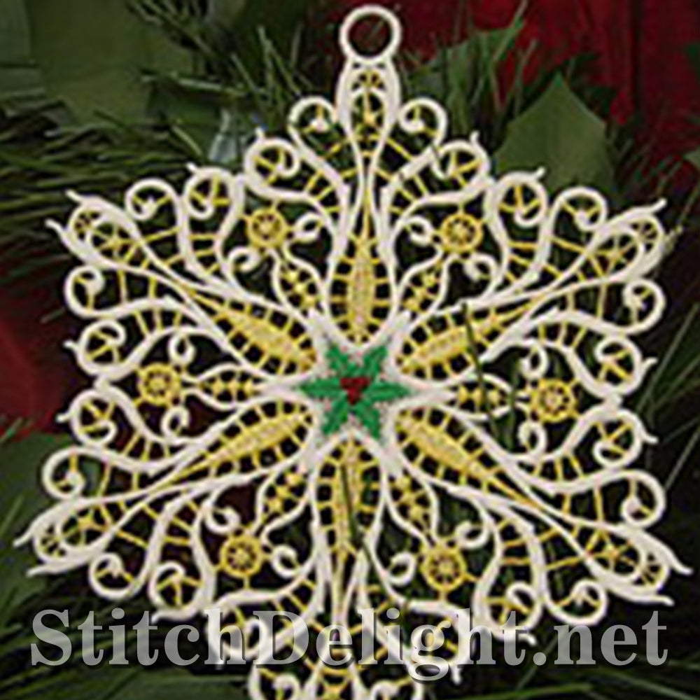 SD0554 FSL Snoflakes Large