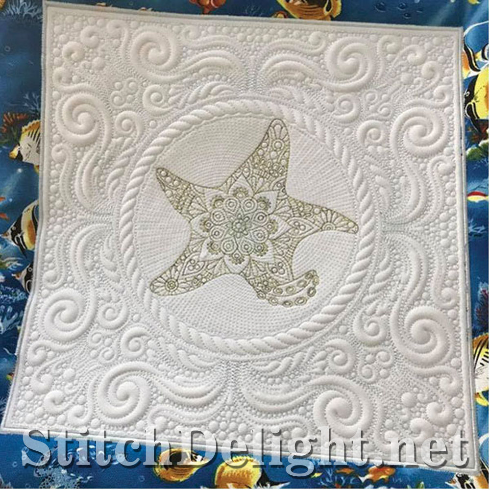SDS1184 Ocean Critters Quiltblocks