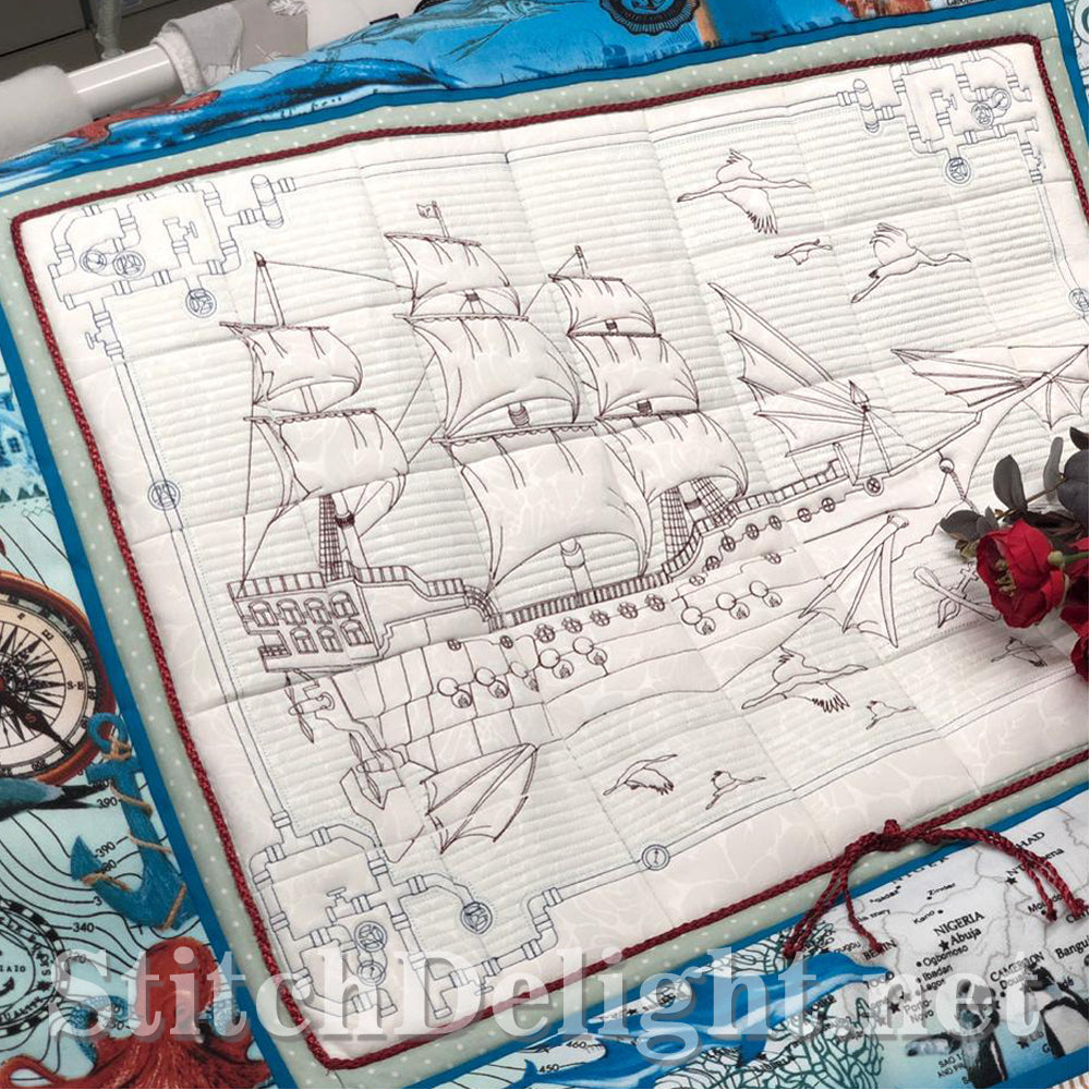 HOE0012 Airship Quilting