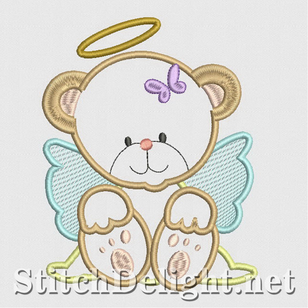 SD1211 Applique Teddy Bears