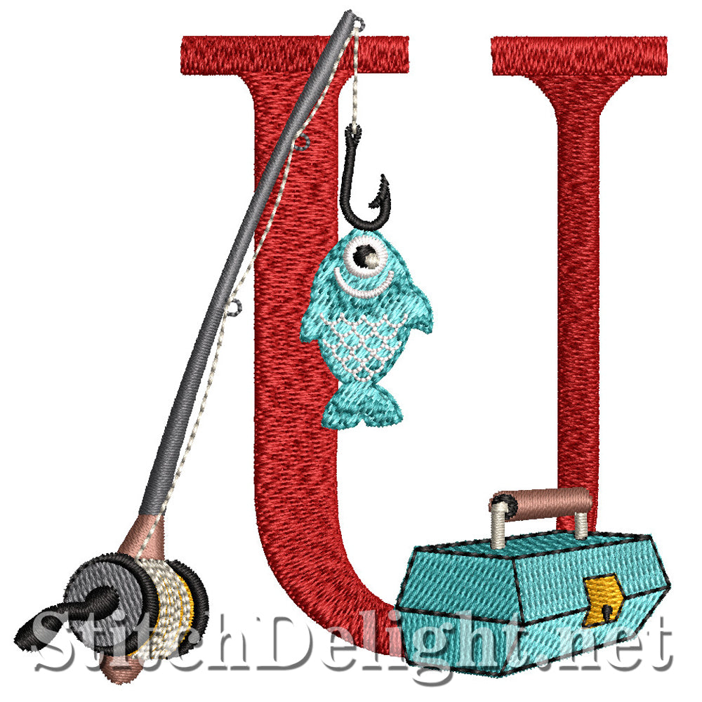 SDS1527 Lets go Fish Font U