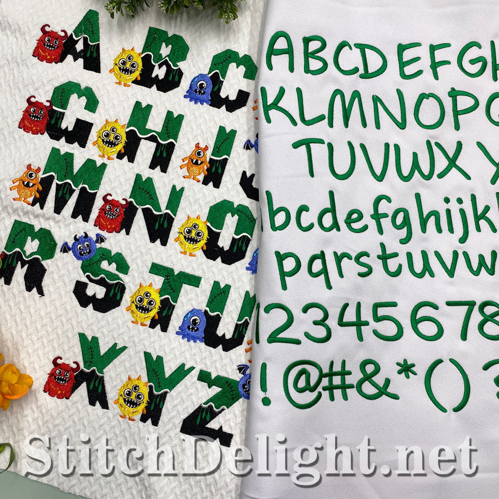 SDS1776 Scary Monster Font