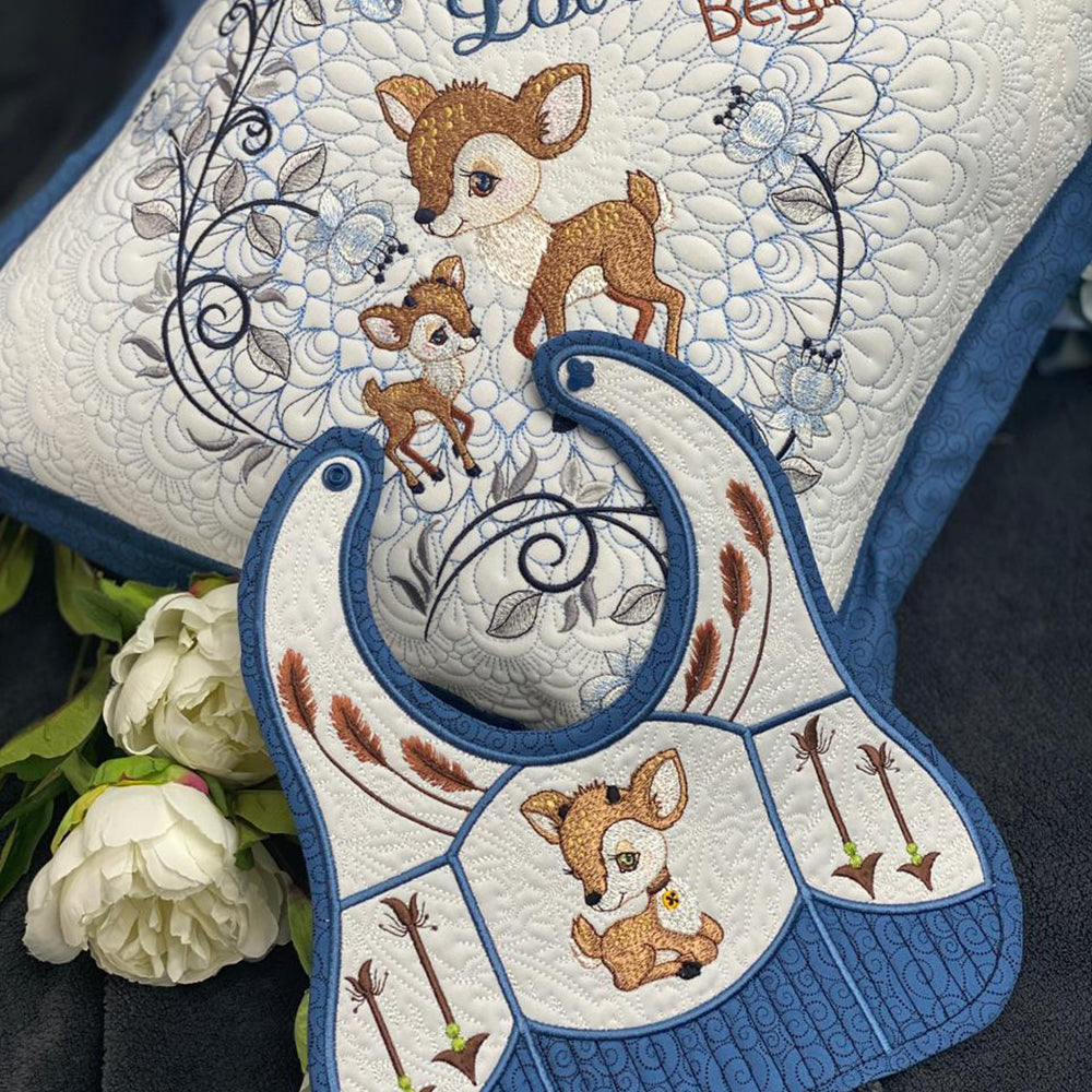 SDS1757 Buttercup Bibs 11x12