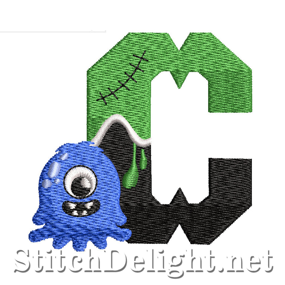SDS1776 Scary Monster Font Font C