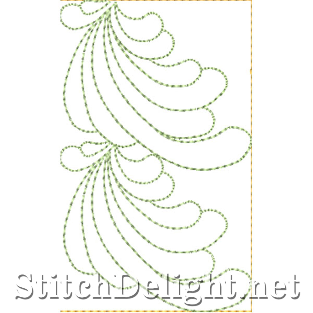 SDS0735 Sashing Feather Quilt Patronen