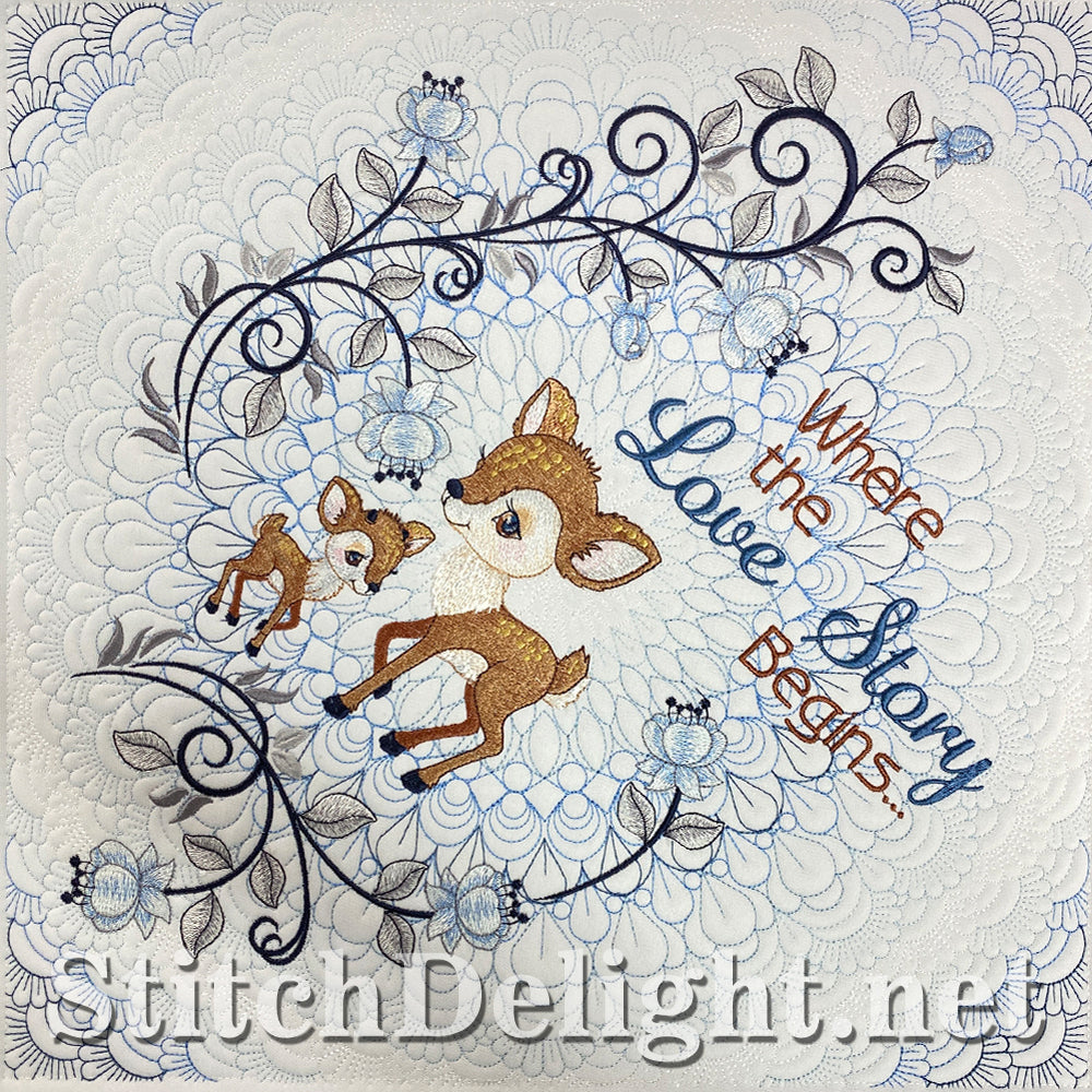 SDS1761 Baby Blue Deer