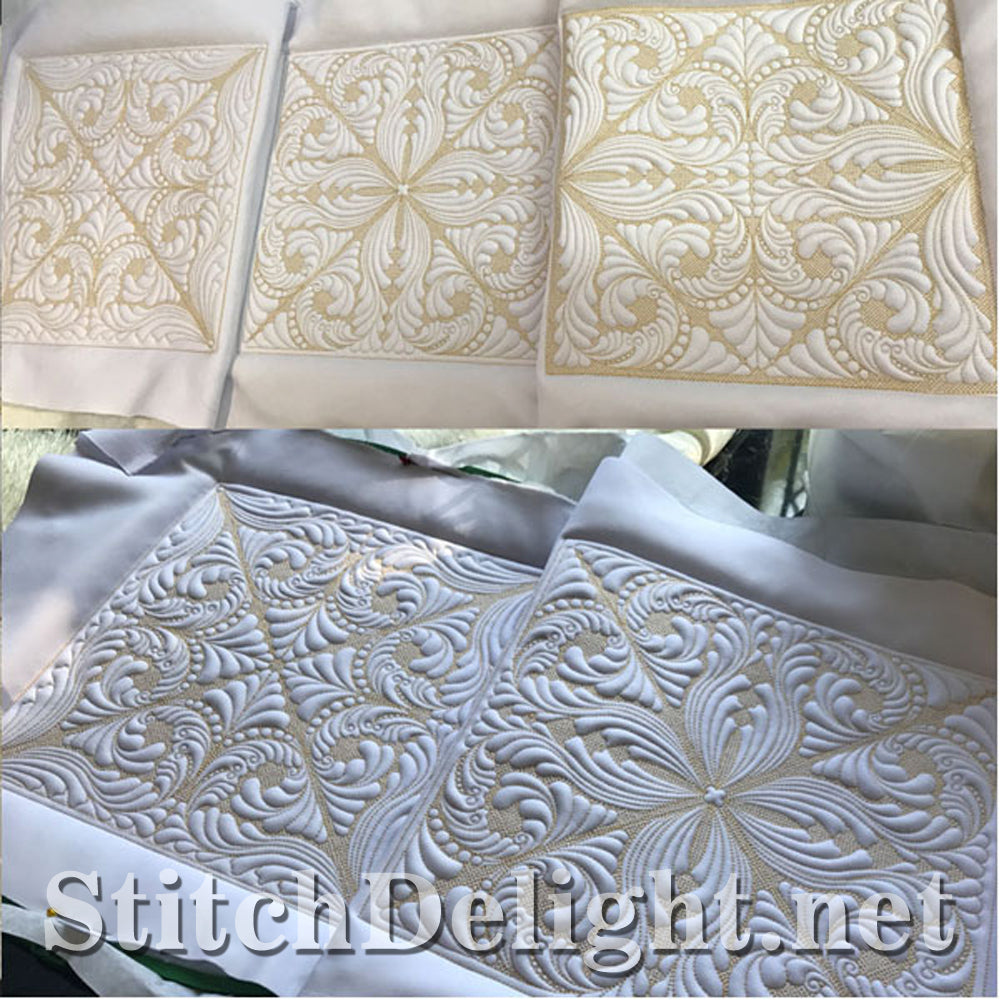 SDS1179 Feather Quilt Set 3