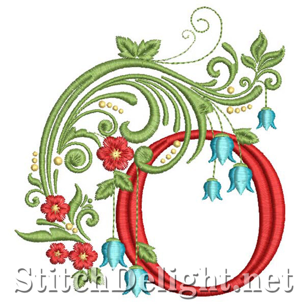 SDS1254 Blue Bell Font O