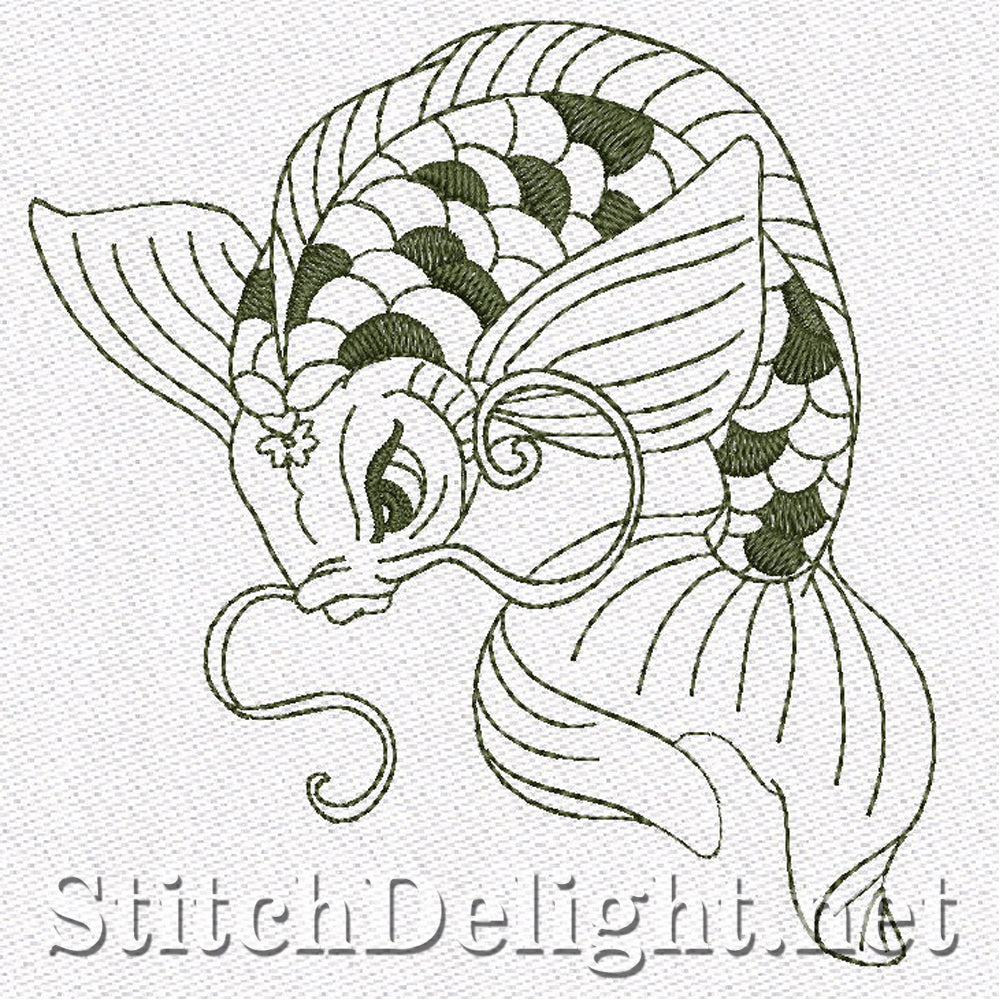 SD0638 Elegant Koi