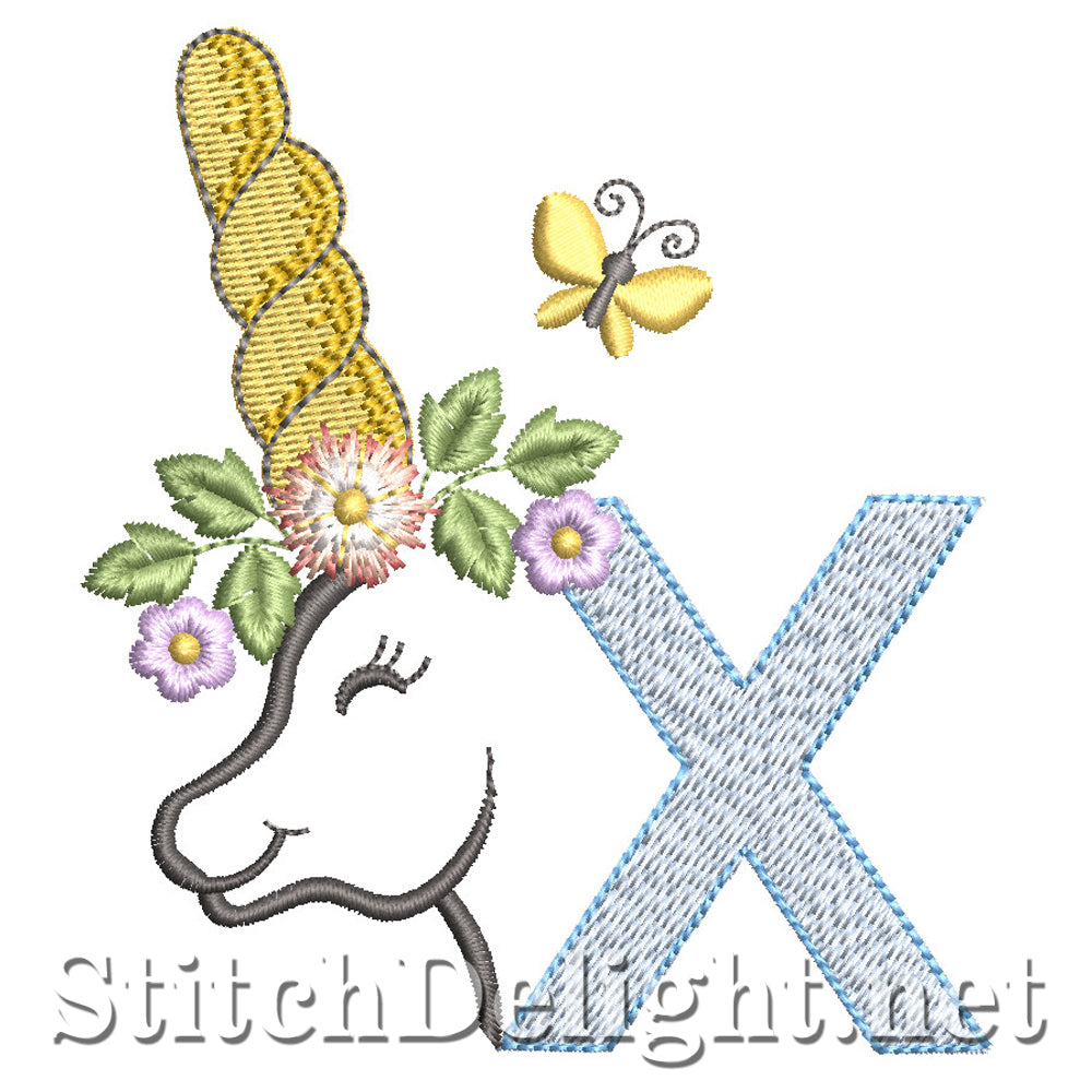SDS1353 Unicorn Font X