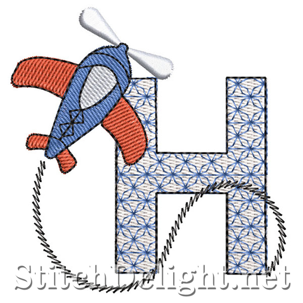 SDS1459 Air Show Font H