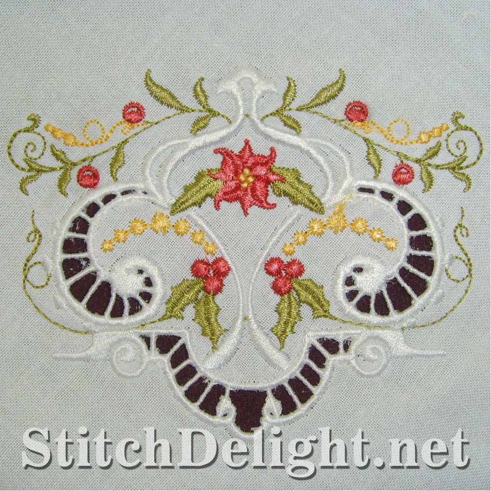 SD0614 Heirloom Christmas Cutwork