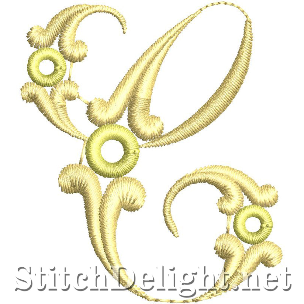 SDS0789 Swirly Font C