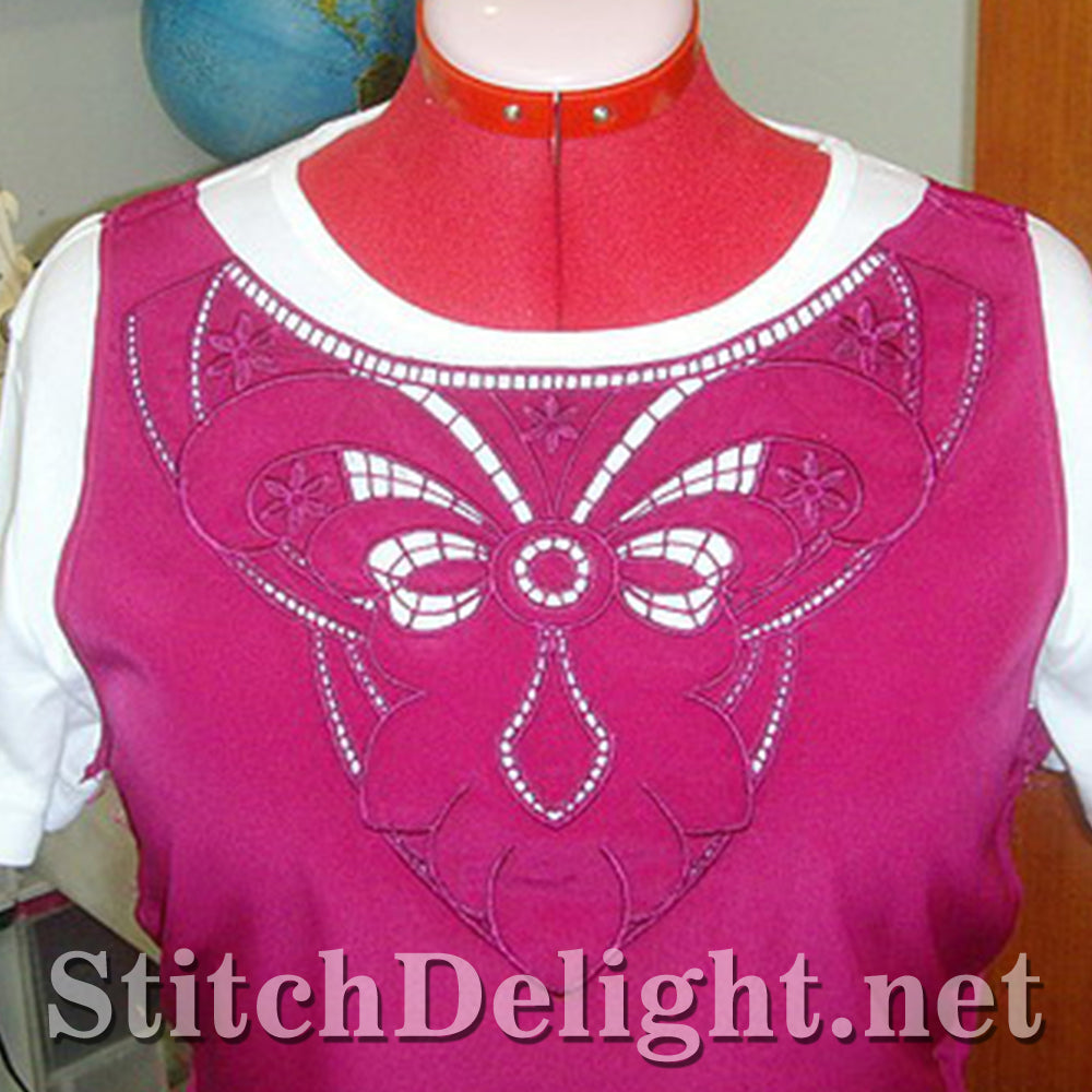 SD0505 Cutwork Neckline